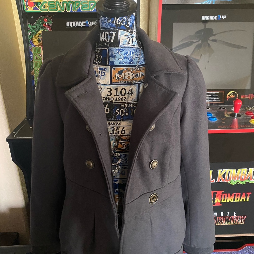 Gray Pea coat